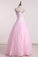 Sweetheart Ball Gown Prom Dresses Tulle With Beading Floor Length