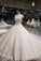 New Arrival Wedding Dresses Tulle Wedding Dresses Scoop Neckline With Beading Handmade Flowers