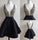 Cute Homecoming Dress V-Neck Homecoming Dress Short Prom Dresses WK533