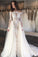 Wedding Dresses Boat Neck Sheath With Applique Long Sleeves Detachable Train