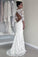 2024 Long Sleeve Lace Open Back Mermaid Long Custom Affordable Wedding Dresses WK348