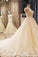 Hot Selling Wedding Dresses Tulle Lace Up With Beads And Handmade Flowers New Arrival