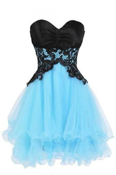 Sweetheart Bridesmaid Short Prom Homecoming Party Dresses For Juniors WK216