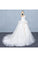 Ball Gown Sweetheart Tulle Wedding Dress, Gorgeous Sweep Train Bridal Dresses