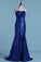 Prom Dresses Mermaid Sweetheart Sequins With Beads And Slit