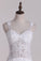 New Arrival Spaghetti Straps Mermaid Wedding Dresses Tulle With Applique