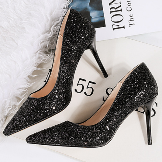 Glitter High-heels Fashion Evening Party Shoes