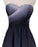 A Line High Low Sweetheart Ombre Homecoming Dresses Strapless Ruffles Prom Dress WK852