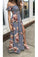 A line Off the Shoulder Simple Cheap Flower Pattern Prom Dresses,Long Evening Dresses PW845