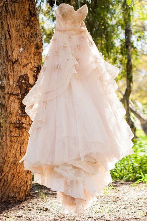 Beautiful Sweetheart Long Open Back Elegant Wedding Dresses Bridal Dresses WK734
