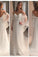 A Line Spaghetti Straps Sweetheart Lace Illusion Sleeves Backless Beach Wedding Dresses WK711