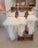 Lovely Flower Girl Dresses Cap Sleeve Pearls Appliques High Low Wedding Party Dress WK882