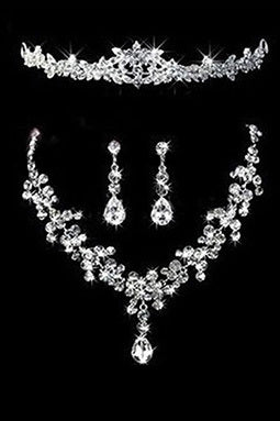 Unique Alloy With Rhinestone Ladies' Jewelry Sets #TG19-12
