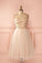 Pretty tulle sweetheart short dress，cute strapless dress for teens WK395