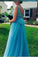 Chic Bateau Sleeveless Floor-Length Backless Beading Prom Dress with Bow WK599