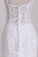 New Arrival Spaghetti Straps Mermaid Wedding Dresses Tulle With Applique