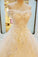 New Arrival Off The Shoulder A-Line Wedding Dresses Lace Up With Appliques And Beads