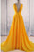 Backless Prom Gown Open Back Chiffon Evening Dress H28