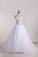 Gorgeous Wedding Dresses A-Line Sweetheart See Through Floor-Length Tulle With Pearls Lace Up