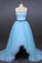 High Low Strapless Tulle Prom Dresses Evening Dresses Strapless