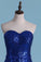 Prom Dresses Mermaid Sweetheart Sequins With Beads And Slit