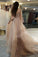 Beautiful Long Off the Shoulder A-Line Sweetheart Beads Organza Prom Dresses WK491