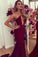 burgundy prom Dress sexy Prom Dress long prom dress backless prom dress evening dress BD664