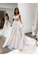 Spaghetti Strap Sweetheart Neck Beach Wedding Dresses 30D Appliqued Bridal Dresses