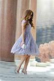 Knee Length Cap Sleeves A-Line Princess Short Lace Junior Homecoming Dress WK128