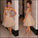 Champagne Short Prom Dresses 2024 Homecoming Gowns Tulle Homecoming Dresses WK905