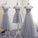 Cute A line Gray Lace Off Shoulder Lace-up Prom Dress with Appliques Graduation Dresses WK105